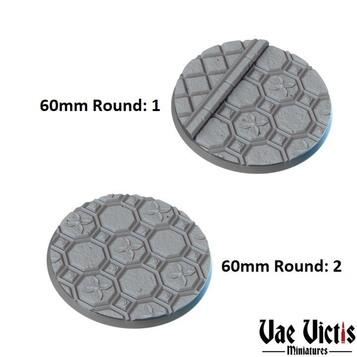 
Round Bases for D&D Miniatures Royal Palace Castle 25mm and 32mm Dungeons and Dragons, Pathfinder, Tabletop Vae Victis