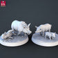 Farm Animals DnD Dungeons and Dragons 28mm/32mm Wargame Scatter Terrain Dog Llama Chicken Miniatures Rabbits Cows and Pigs TTRPG Fantasy