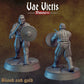 6pc Guards DnD Dungeons and Dragones 28mm/32mm warriors Guard Fighters for Wargames TTRPGs Sword For Hire by Vae Victis Miniatures