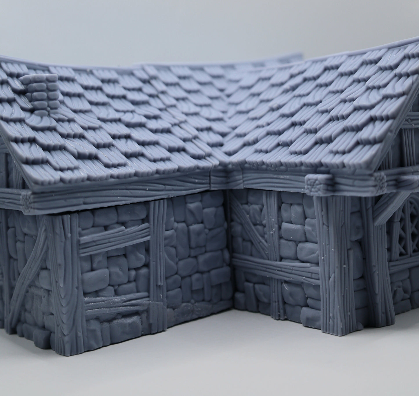 Cottage House DnD Dungeons and Dragons 28mm/32mm Wargame Tavern DnD Scatter Terrain TTRPG Building Brick Diorama Brick Cottage