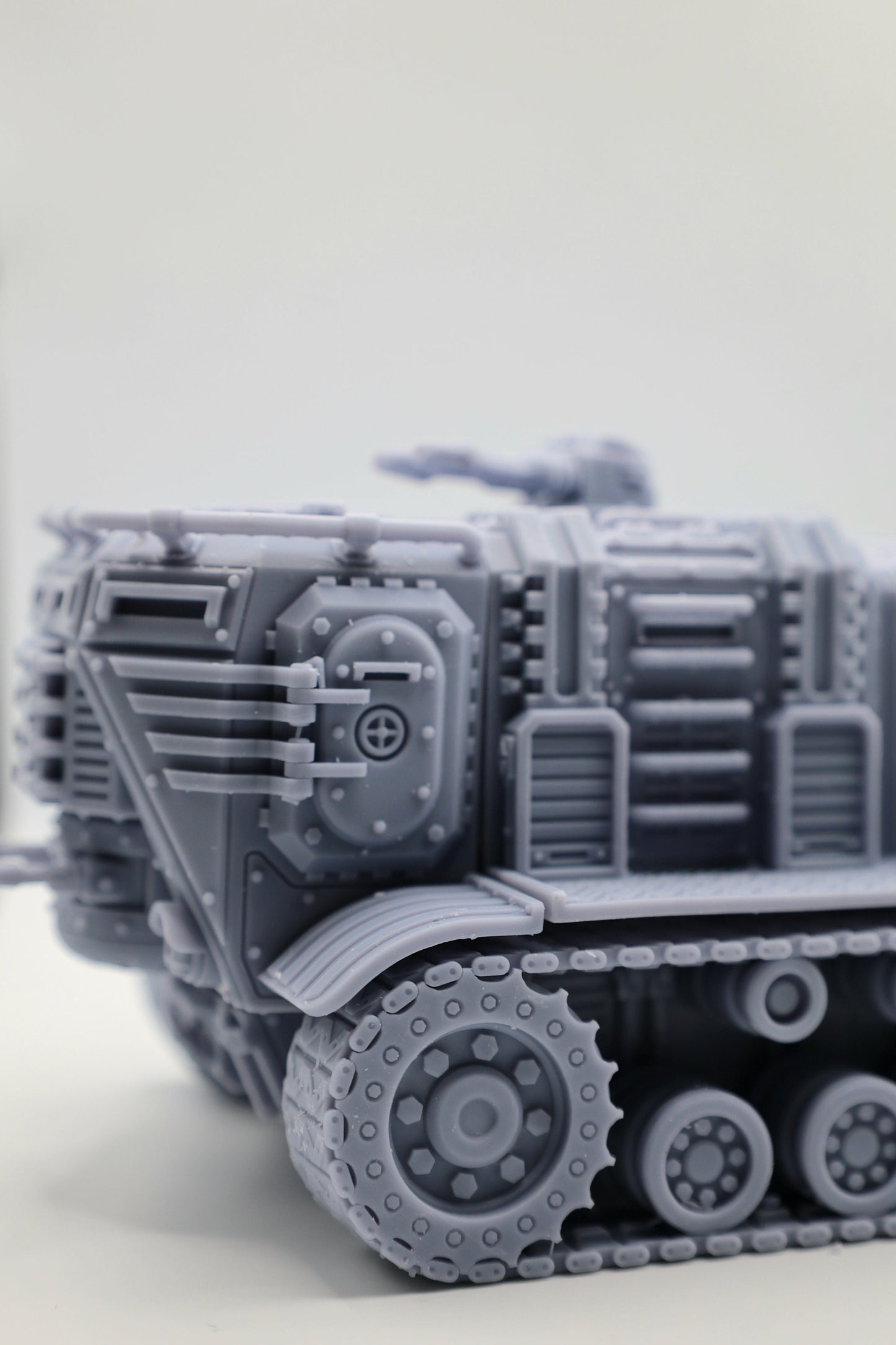 3D Printed Heavy Crawler Miniature Ideal for Wargaming, Gaslands, DnD, 28mm 32mm Wargaming Vehicle by Tesseract Tomb