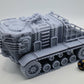 3D Printed Heavy Crawler Miniature Ideal for Wargaming, Gaslands, DnD, 28mm 32mm Wargaming Vehicle by Tesseract Tomb