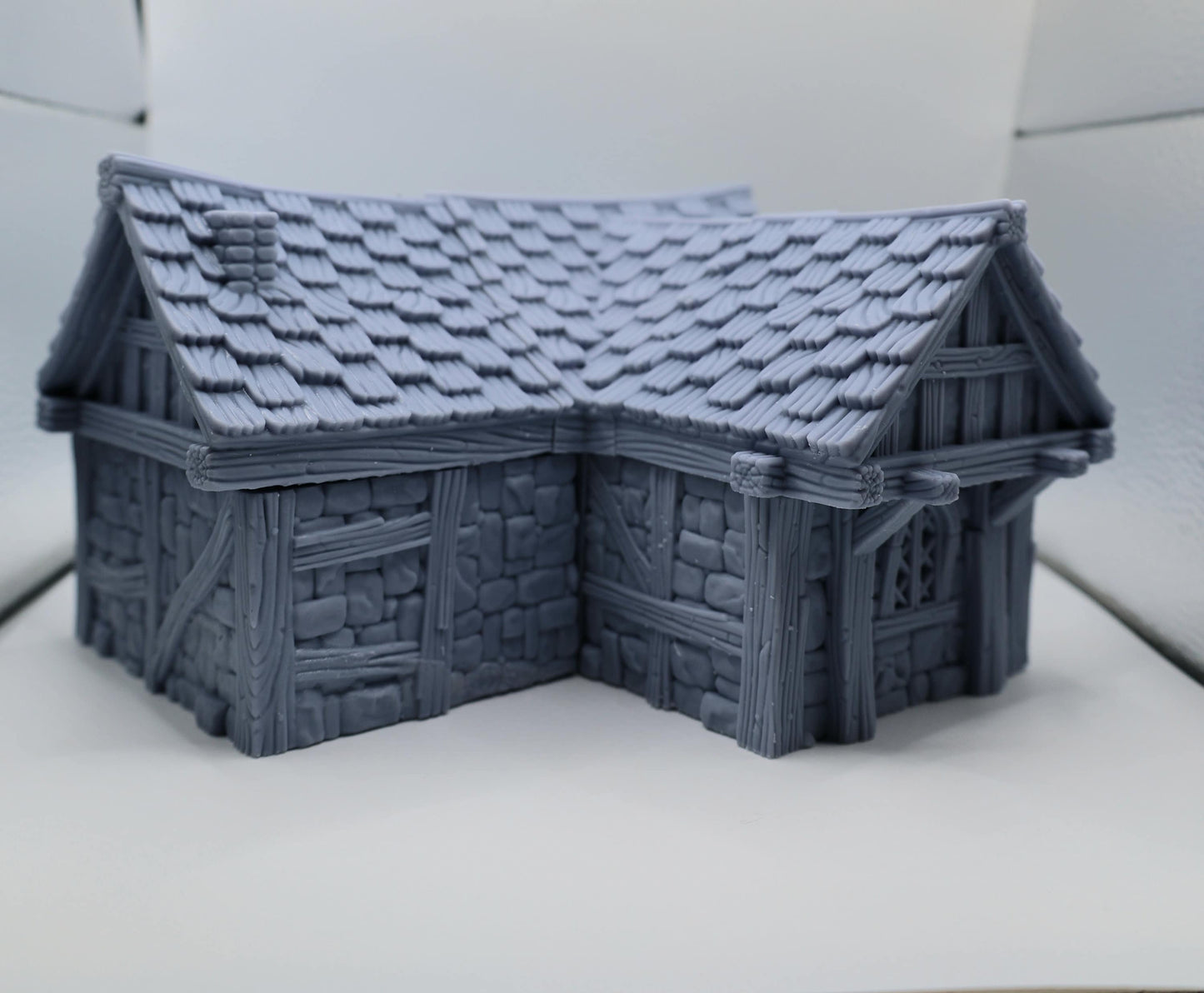 Cottage House DnD Dungeons and Dragons 28mm/32mm Wargame Tavern DnD Scatter Terrain TTRPG Building Brick Diorama Brick Cottage