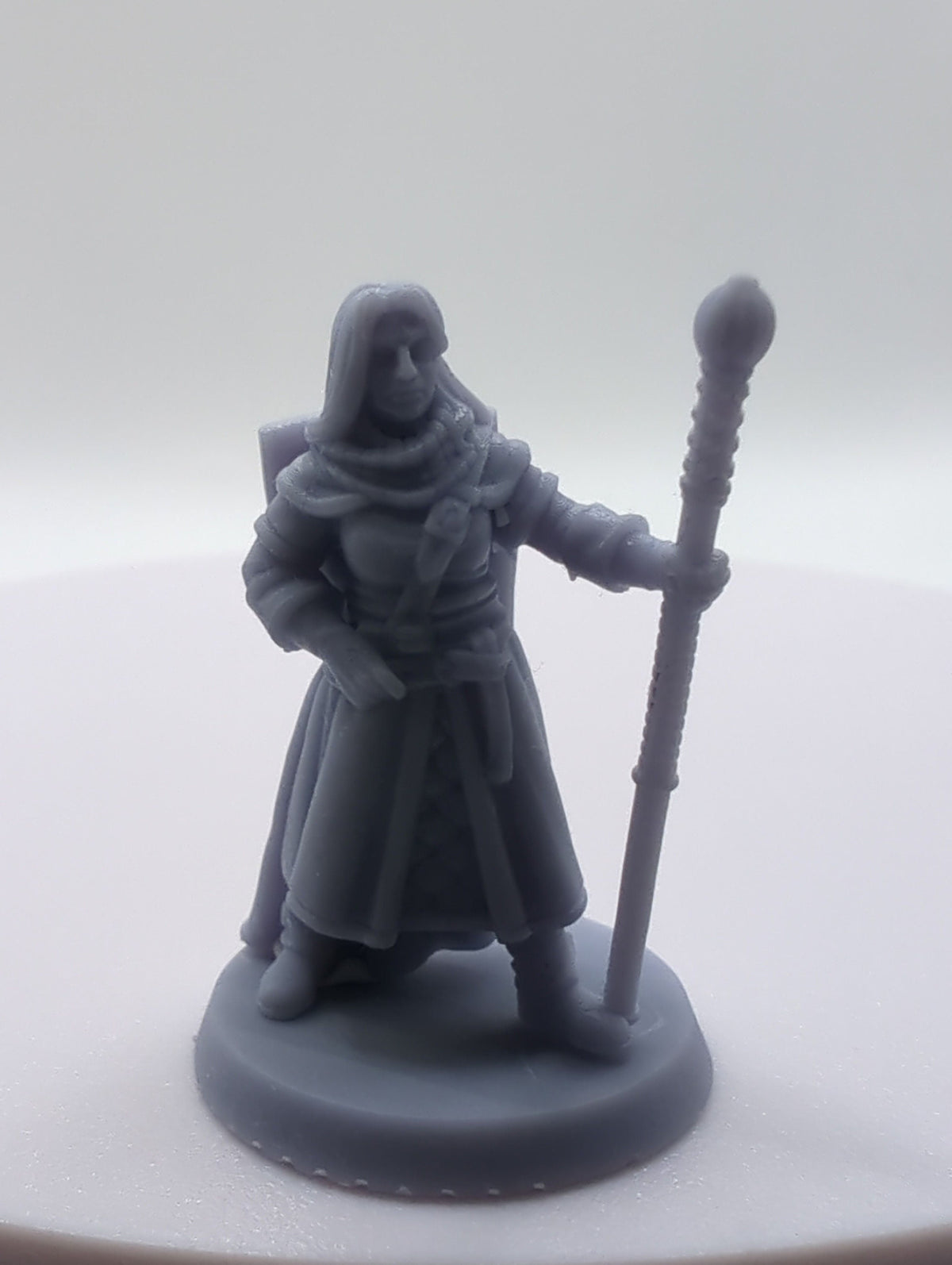 
Lawful Hero DnD Dungeons and Dragons Miniature 28mm/32mm Heroic Scale for Hero Quest Tabletop RPG Fantasy Wargames Female Paladin Miniature
