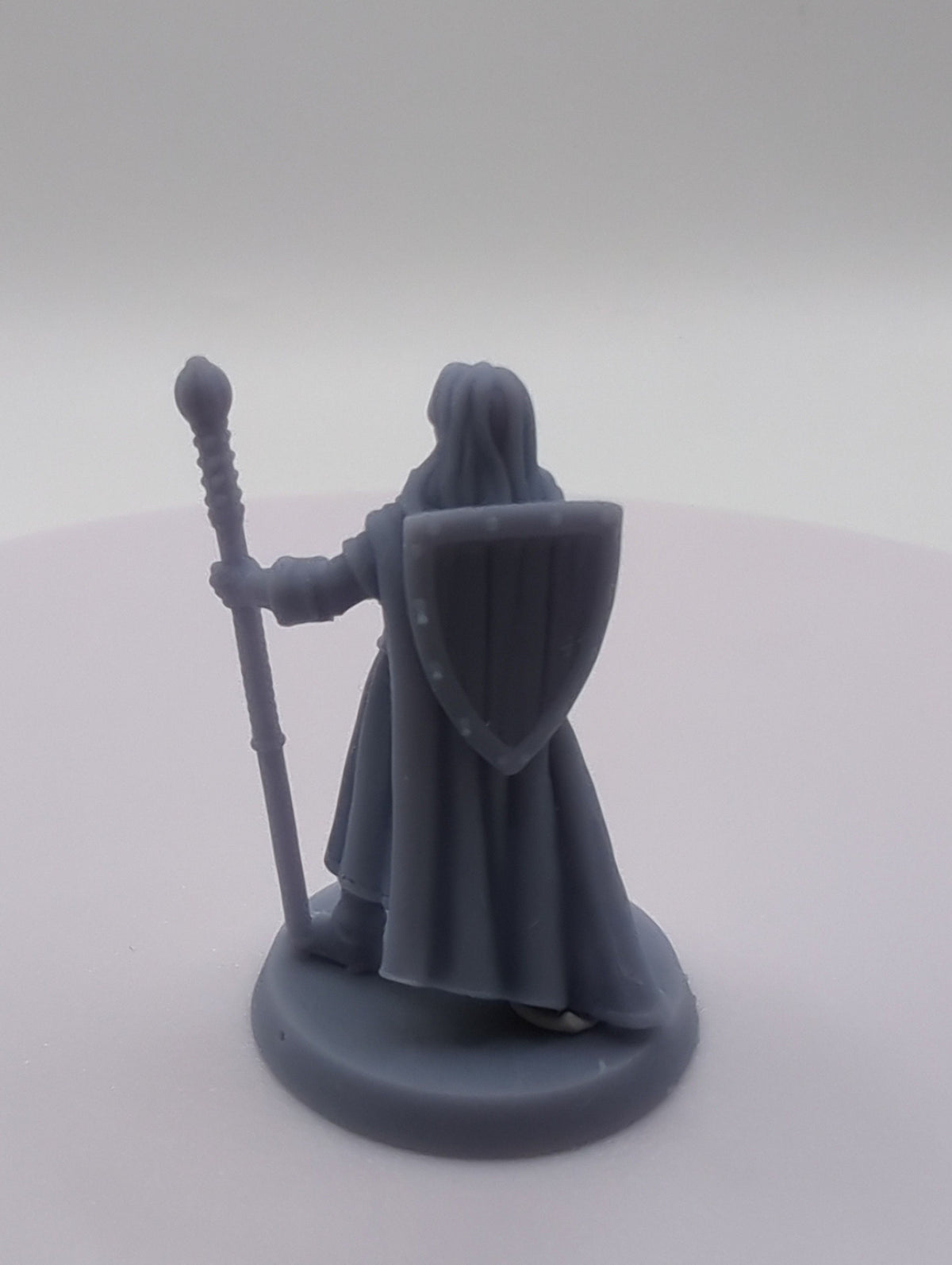 
Lawful Hero DnD Dungeons and Dragons Miniature 28mm/32mm Heroic Scale for Hero Quest Tabletop RPG Fantasy Wargames Female Paladin Miniature