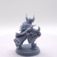 Evil Warrior, DnD Dungeons and Dragons 28mm/32mm DnD Fighter Human Warrior Fantasy TTRPG Wargame Miniature Masked Warrior NPC