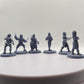 6Pc Pirate Miniature, DnD, Dungeons and Dragons, Explorer Adventurers, Tabletop RPG, Pathfinder, Vae Victis Miniatures