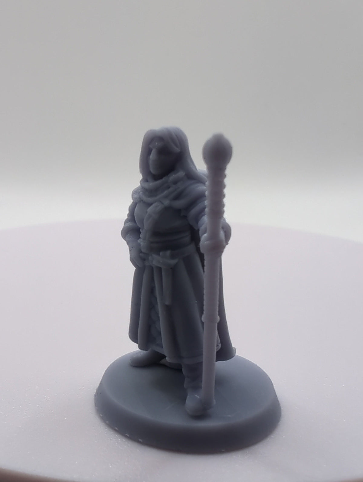
Lawful Hero DnD Dungeons and Dragons Miniature 28mm/32mm Heroic Scale for Hero Quest Tabletop RPG Fantasy Wargames Female Paladin Miniature
