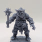 6pc Bugbear Barbarian Miniatures Set for DnD 5e - 28mm/32mm Fantasy Fighter Figurines for Dungeons and Dragons Campaigns & TTRPG