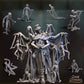 7pc Pupeteers DnD Dungeons and Dragons 28mm/32mm Medieval Scatter Terrain NPCs TTRPG Fantasy Wargame Miniatures Grimoire