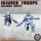 
Injured Soldiers - Kaledon Fortis, DnD, Dungeons and Dragons, 40K, Scatter, Fantasy - Print Minis