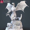 Dragon Miniature dnd, 'Dragon Hunters Small Dragon A', Tabletop RPG, Dungeons and Dragons, Fantasy, Pathfinder - STL miniatures