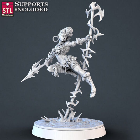 DnD Tribute - Acrobat, DnD, Dungeons and Dragons, Miniature, Gift for DM - STL Miniatures