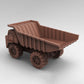 Dump Truck Miniature DnD Dungeons and Dragons Industrial Scifi Wasteland Vehicle 28mm/32mm Scale Tabletop RPG Heavy Wargame Vehicle