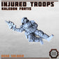 
Injured Soldiers - Kaledon Fortis, DnD, Dungeons and Dragons, 40K, Scatter, Fantasy - Print Minis