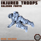 
Injured Soldiers - Kaledon Fortis, DnD, Dungeons and Dragons, 40K, Scatter, Fantasy - Print Minis