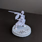 3pc Robot Geisha Warriors, DnD, Dungeons and Dragons, Miniature, Robot Miniature - Print Minis