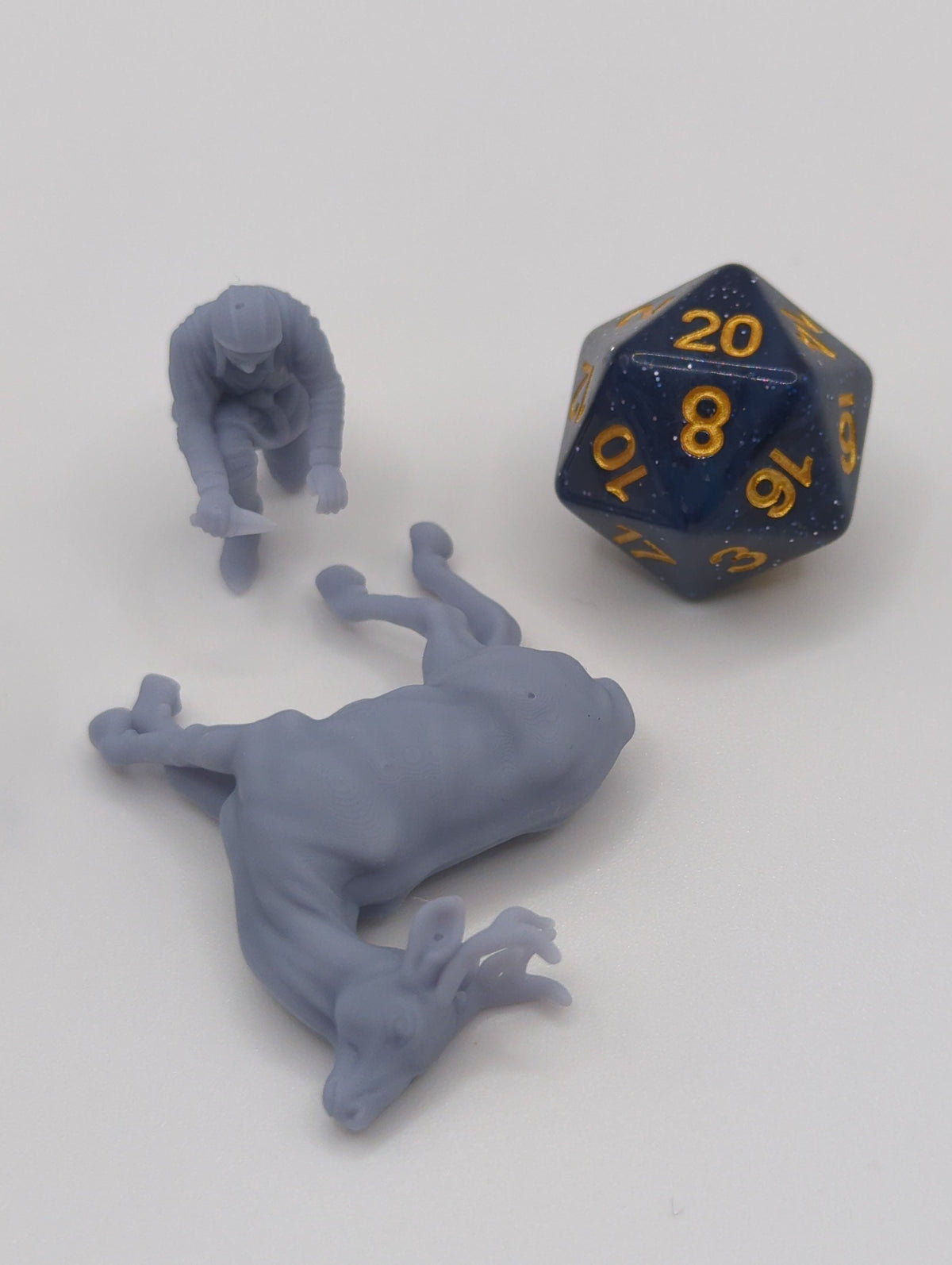 
Hunters Miniature Set for DnD, Dungeons and Dragons, Wilderness Scenes, TTRPG Miniature, Wargames Tabletop Games, 28/32mm - Tiny Furniture