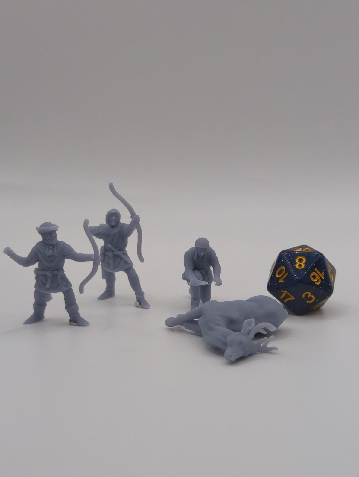 
Hunters Miniature Set for DnD, Dungeons and Dragons, Wilderness Scenes, TTRPG Miniature, Wargames Tabletop Games, 28/32mm - Tiny Furniture