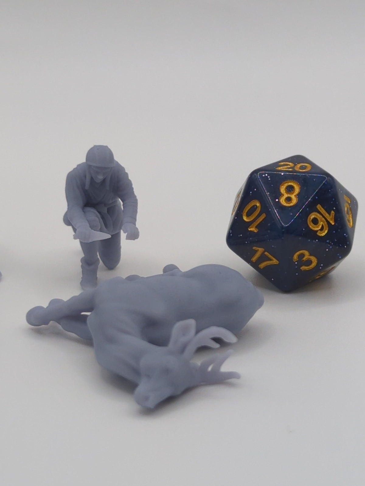 
Hunters Miniature Set for DnD, Dungeons and Dragons, Wilderness Scenes, TTRPG Miniature, Wargames Tabletop Games, 28/32mm - Tiny Furniture