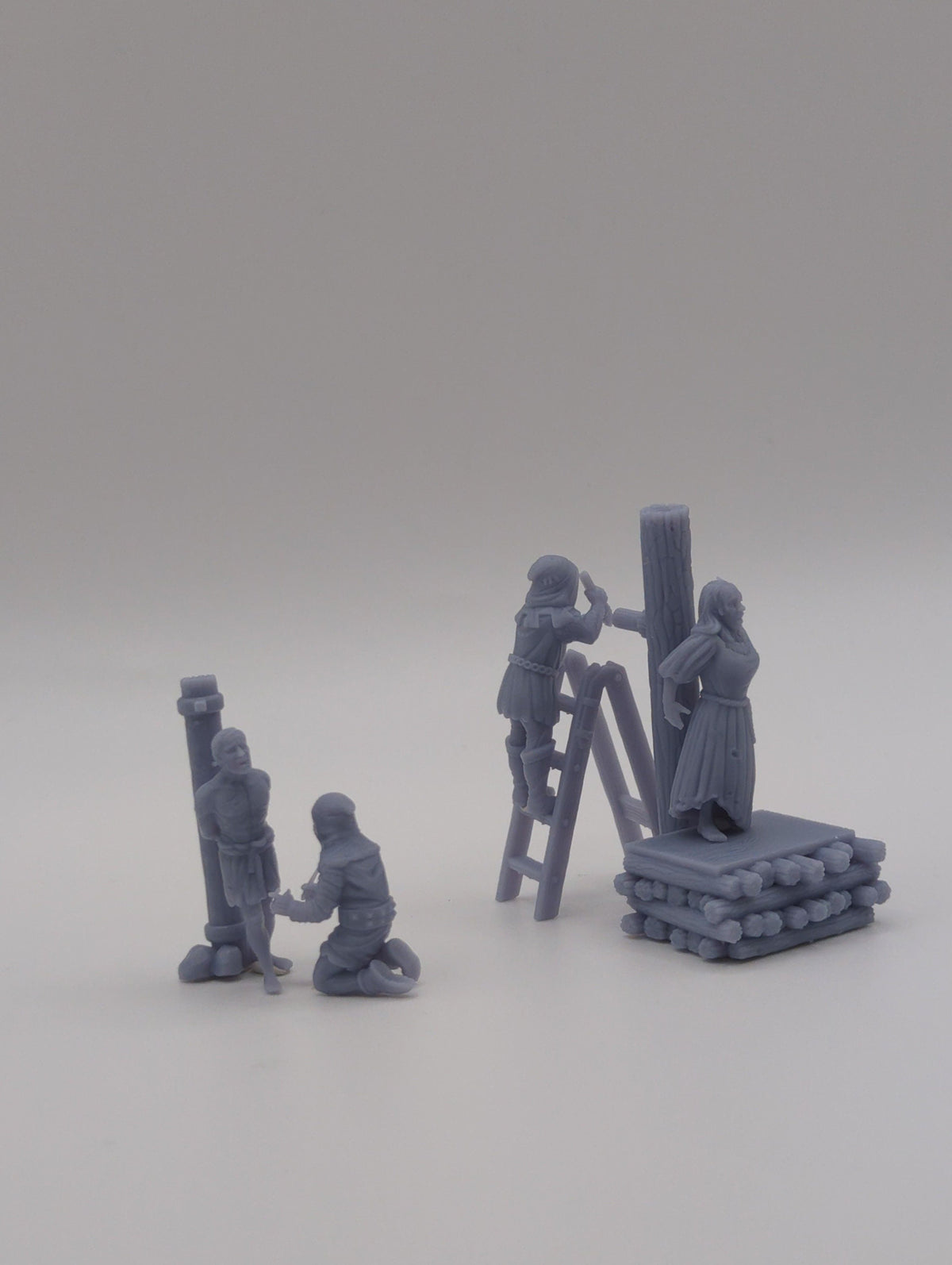 
Inquisition Miniature Set for DnD, Dungeons and Dragons, Dark Justice Scenes, TTRPG Miniature, Wargame Tabletop, 28/32mm - Tiny Furniture