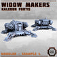 
Widow Maker Gun Platform Single or Set 28mm/32mm Sci fi Miniature Modular Turrets for Galactic Defense Line Tactical Defense Scatter Terrain