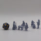
Gamblers DnD Dungeons and Dragons 28mm/32mm Casino Scatter Terrain Wargame TTRPG Fantasy NPCs Casino Miniatures Casino Dealer NPCs Game