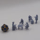 
Gamblers DnD Dungeons and Dragons 28mm/32mm Casino Scatter Terrain Wargame TTRPG Fantasy NPCs Casino Miniatures Casino Dealer NPCs Game