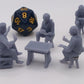 
Gamblers DnD Dungeons and Dragons 28mm/32mm Casino Scatter Terrain Wargame TTRPG Fantasy NPCs Casino Miniatures Casino Dealer NPCs Game