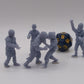 Bar Fight Miniatures DnD Dungeons and Dragons TTRPG Hooligans for Tavern Bar Fighter Scene 28mm 32mm Townsfolk Miniatures by Tiny Furniture