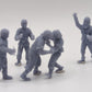 Bar Fight Miniatures DnD Dungeons and Dragons TTRPG Hooligans for Tavern Bar Fighter Scene 28mm 32mm Townsfolk Miniatures by Tiny Furniture