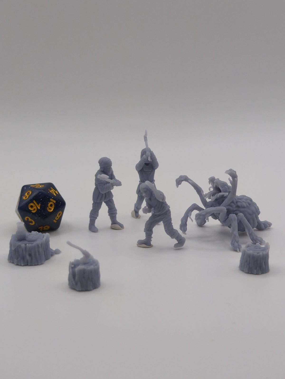 
Lumberjacks Miniature Set for DnD, Dungeons and Dragons, Forest Encounter, TTRPG Miniature, Wargames Tabletop Game, 28/32mm - Tiny Furniture