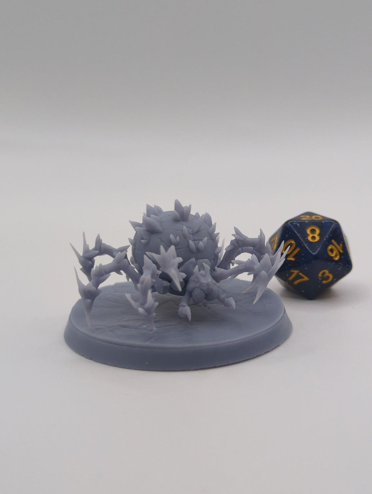 
Giant Ice Spider Miniature, DnD, Dungeons and Dragons, Tabletop RPG Miniatures, Scatter, Terrain DnD Monster - STL Miniatures