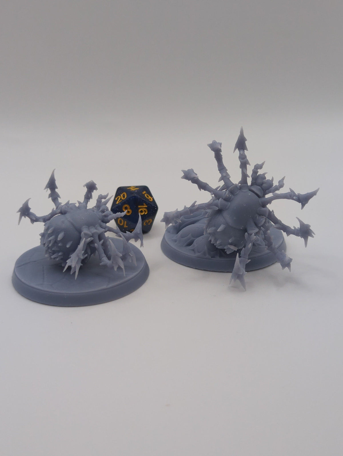 
Giant Ice Spider Miniature, DnD, Dungeons and Dragons, Tabletop RPG Miniatures, Scatter, Terrain DnD Monster - STL Miniatures