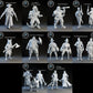 12pc Pirate Set, Dungeons and Dragons, 3D Printed, D&D, Tabletop RPG Minis, Nautical Adventure, Swashbuckling Quest by YourNeighborKnight