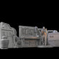 
Undertaker Shop, DnD, Dungeons and Dragons, Scatter Terrain, DnD5E, Coffins, Workbench, Miniature - Tiny Furniture