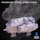 
Raider Void Fighter Space Ship Highly Modular Kit - Bundle Deal - Starfinder - Stargrave - 28/32mm Space Ship Mini by Print Minis