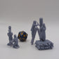 
Inquisition Miniature Set for DnD, Dungeons and Dragons, Dark Justice Scenes, TTRPG Miniature, Wargame Tabletop, 28/32mm - Tiny Furniture