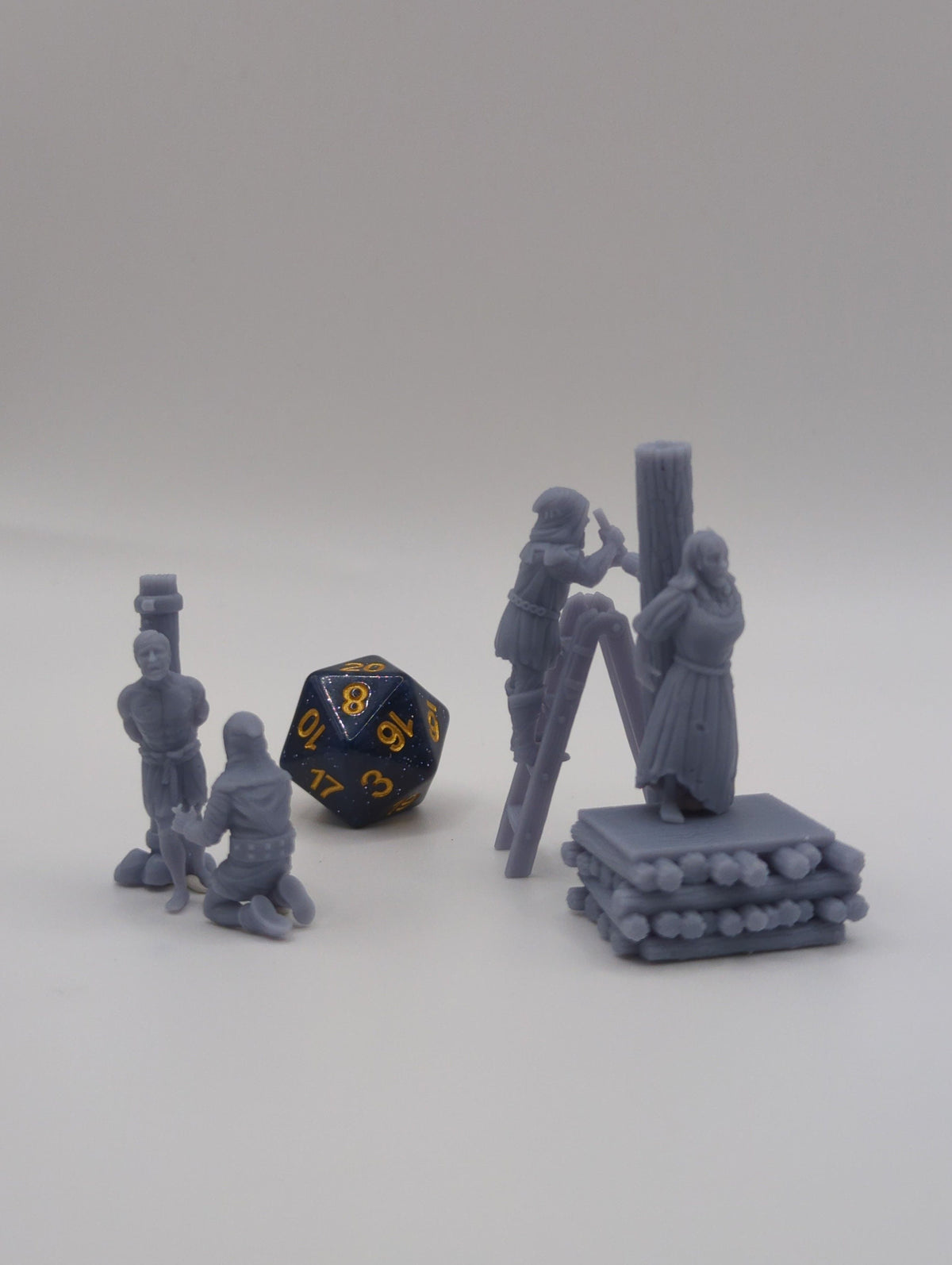 
Inquisition Miniature Set for DnD,