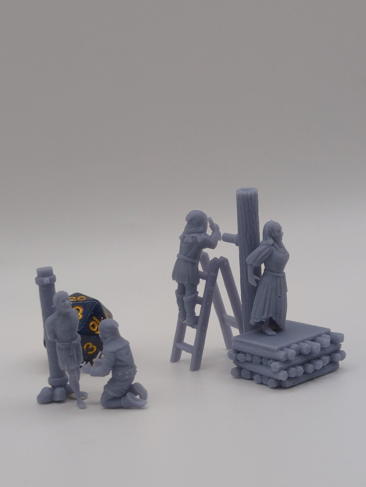 
Inquisition Miniature Set for DnD,