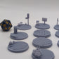 14pc Casino & Bar Bases, Sign Miniatures, Bases, Casino Miniatures, Tabletop Scatter Terrain Scenery, DnD, Fantasy - Print Minis