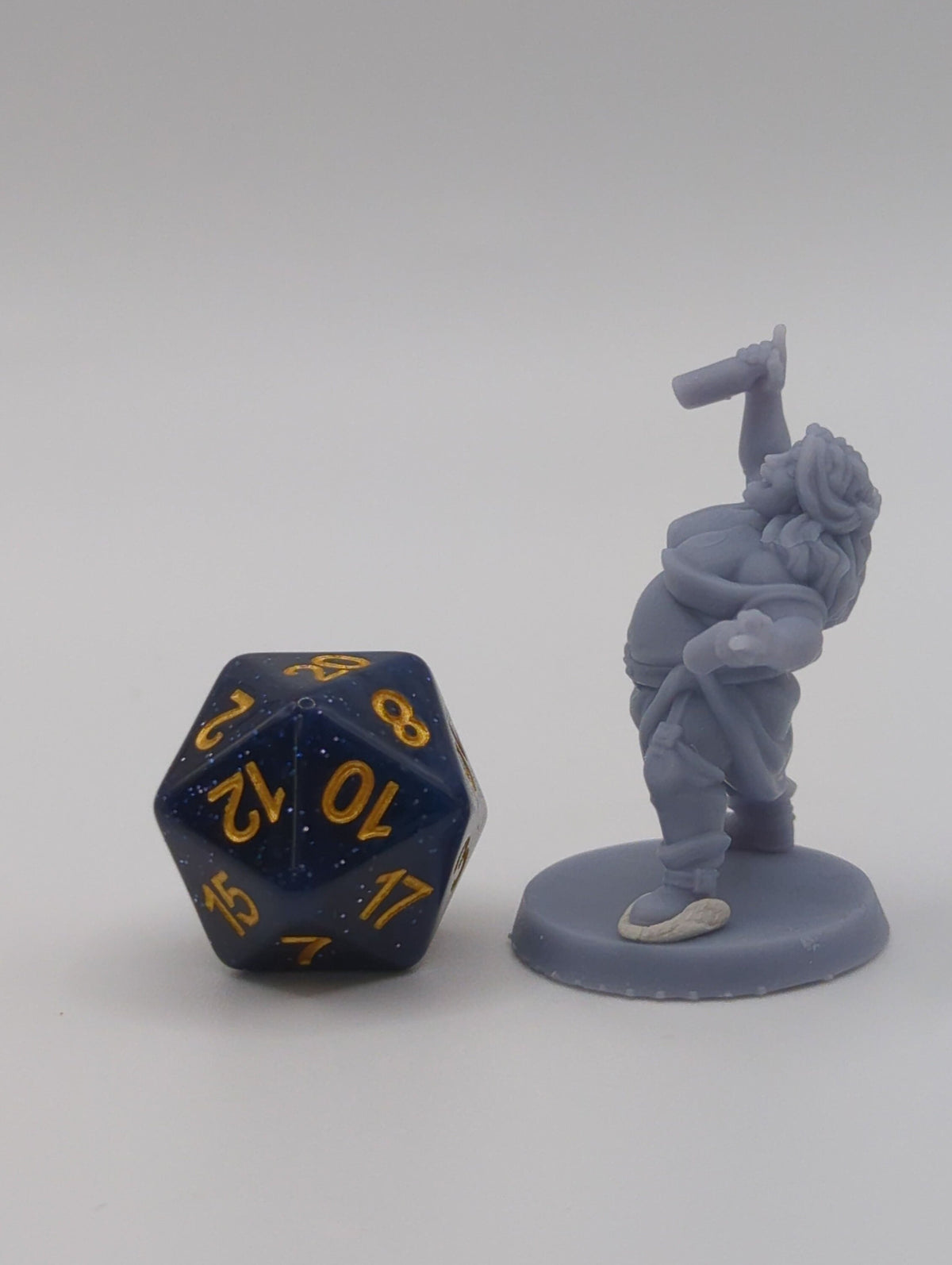 
Party Lady, Townsfolk, Drunk DnD Miniature, Dungeons and Dragons, 40K, Pathfinder, Fantasy, Wargaming minis by Vae Victis Miniatures