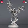 Dragon miniature, 28mm 32mm DnD, Dungeons and Dragons D&D Tabletop Terrain Dragon Miniature 3D Printed Fantasy Wargame Creatures