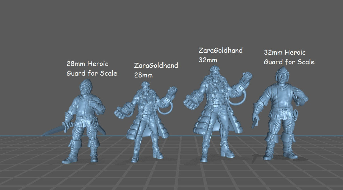 
Zara Goldhand, DnD, Dungeons and Dragons,