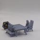 
Haflings with a friend, DnD, Dungeons and Dragons, Scatter Terrain, Furniture, Tavern furniture, Miniature, 3d printed - Tiny Furniture