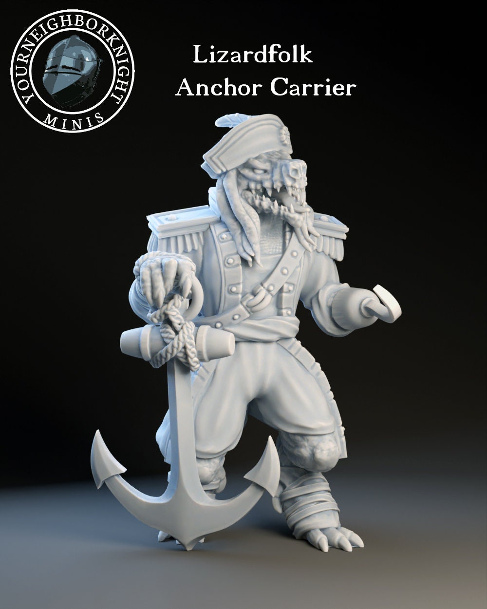 12pc Pirate Set, Dungeons and Dragons, 3D Printed, D&D, Tabletop RPG Minis, Nautical Adventure, Swashbuckling Quest by YourNeighborKnight