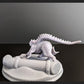 Dragon Monster Chirodon Alien DnD Dungeons and Dragons 28mm/32mm TTRPG Fantasy Wargame Mini Alien Species Space Miniatures Large Monster