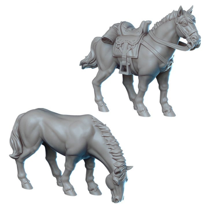 
Western Classis Heroes, Cowboy Miniatures, Scatter Terrain 28mm 32mm, DnD, Dungeons and Dragons, Tabletop RPG, Scatter terrain Vae Victis