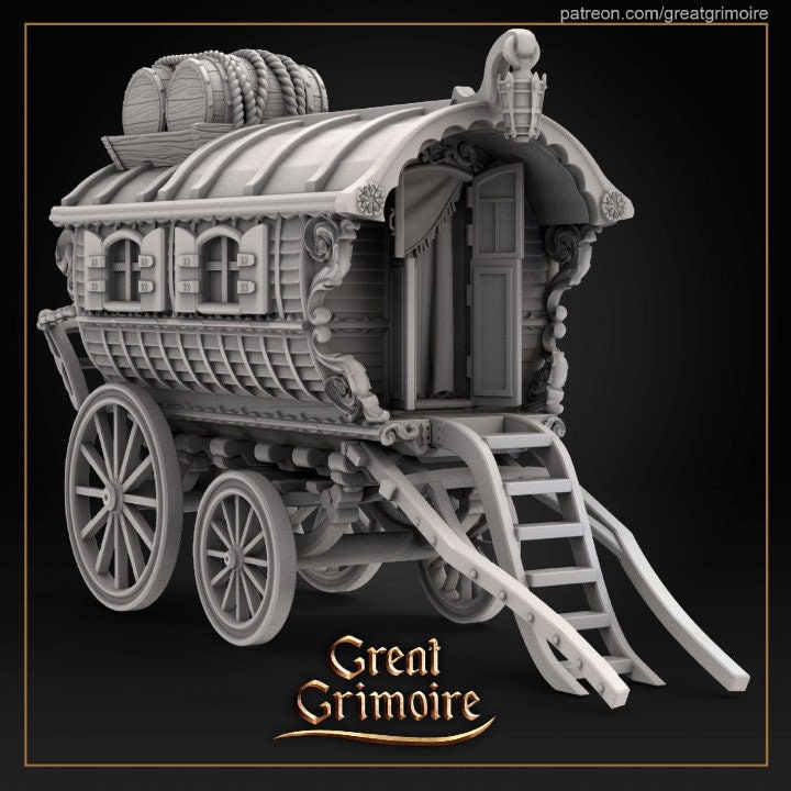 
The Caravan by Great Grimoire, DnD,