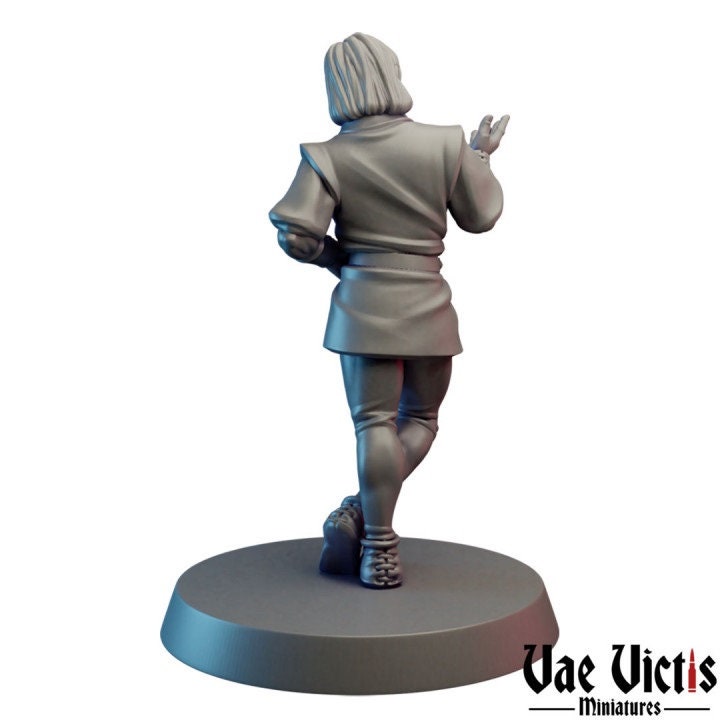 Charmcaster Enigmatic Cult Chief  Eldritch Pact Magician for 28mm or 32mm Miniature Gaming Dungeons and Dragons Tabletop RPGs